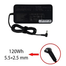 آداپتور لپ تاپ ایسوس 19V 6.3A Slim-Gimo Plus