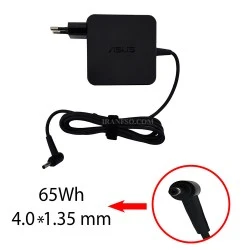آداپتور لپ تاپ ایسوس 19V 3.42A Gimo Plus مربعی زنبوکی سرفیش بزرگ 4*1.35mm