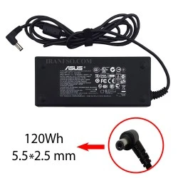 آداپتور لپ تاپ ایسوس 19V 6.3A Gimo Plus