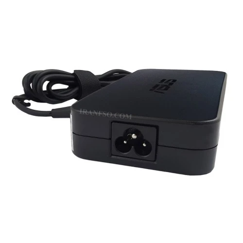 آداپتور لپ تاپ ایسوس 19.5V 7.7A Slim سرنرمال-اورجینال