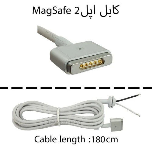 کابل آداپتور لپ تاپ اپل Magsafe2_1.8M