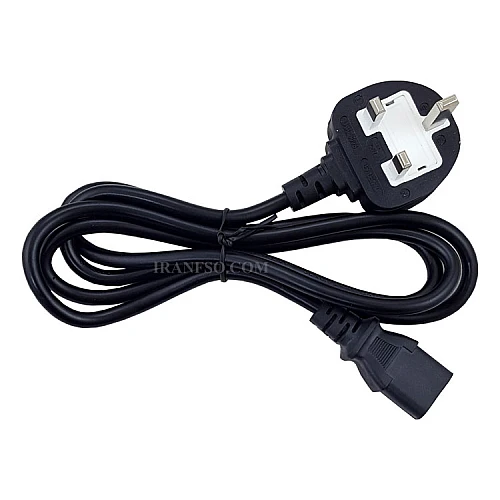 کابل برق آداپتور لپ تاپ PC فیوزدار 1.5M