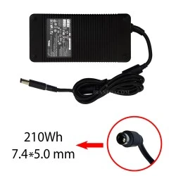 آداپتور لپ تاپ دل 19.5V 10.8A Gimo Plus کابل سه تایی