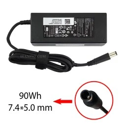 آداپتور لپ تاپ دل 19.5V 4.62A Gimo Plus مستطیلی