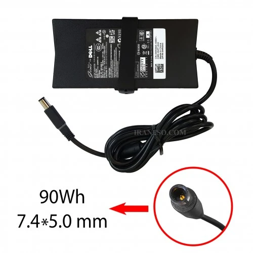 آداپتور لپ تاپ دل Slim 19.5V 4.62A اورجینال