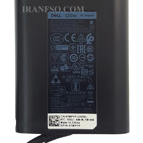 آداپتور لپ تاپ دل 20V 6.5A Type C