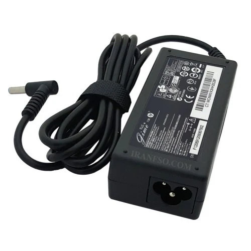 آداپتور لپ تاپ اچ پی 19.5V 3.3A سر فیش آبی-اورجینال