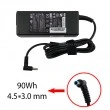 آداپتور لپ تاپ اچ پی 19.5V 4.62A سر فیش آبی-اورجینال