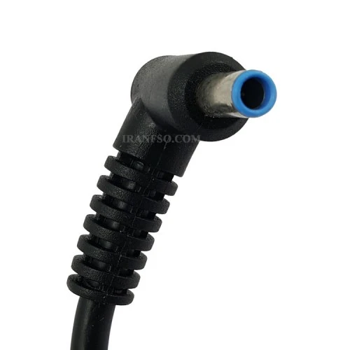 آداپتور لپ تاپ اچ پی 19.5V 4.62A سر فیش آبی-اورجینال