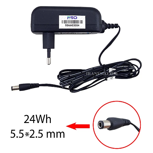 آداپتور ال سی دی 12V 2A سرنرمال-پریزی