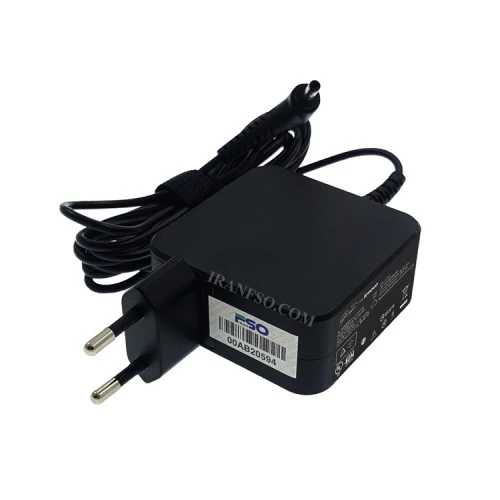 آداپتور لپ تاپ لنوو 20V 2.25A سرریز مربعی-پریزی اورجینال