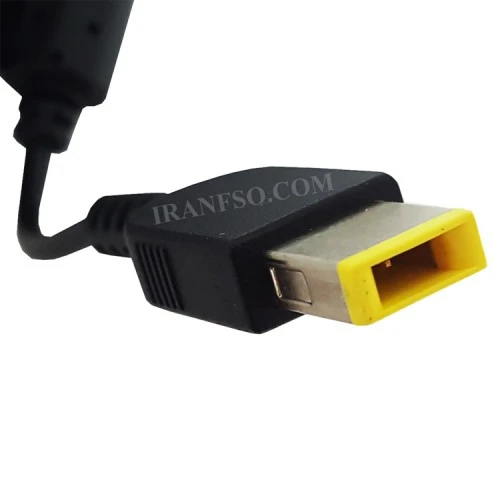 آداپتور لپ تاپ لنوو 20V 2.25A Gimo Plus سر یو اس بی کابل دو تایی