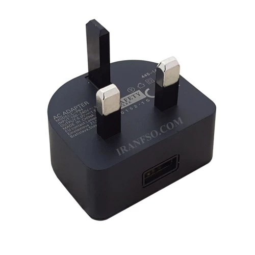 آداپتور تبلت و موبایل لنوو 5V 1.5A سوکت سه تایی
