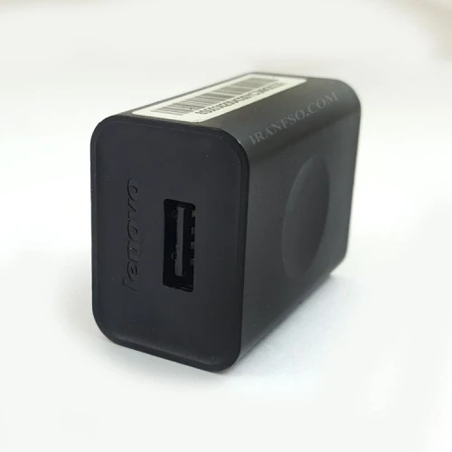 آداپتور تبلت و موبایل لنوو 5V 1.5A سوکت دو تایی