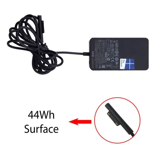 آداپتور تبلت مایکروسافت سرفیس پرو Surface PRO5-PRO6 15V 2.58A Gimo Plus خط و خش دار