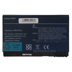 باتری لپ تاپ ایسر TravelMate 5320_Extensa 5220-5230-6Cell مربعی