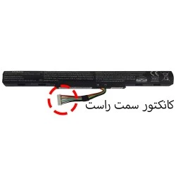 باتری لپ تاپ ایسر Aspire E5-575 مشکی-داخلی اورجینال
