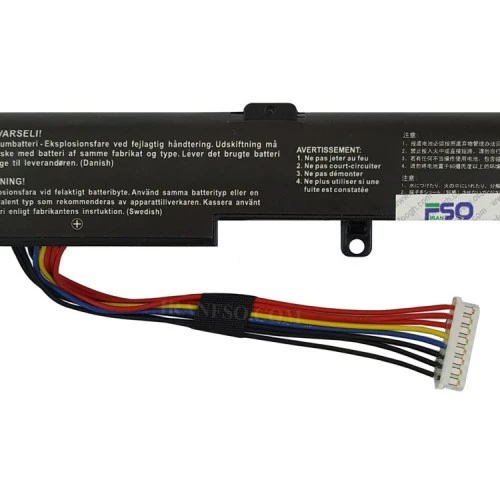 باتری لپ تاپ ایسوس X550 Gimo Plus مشکی-داخلی
