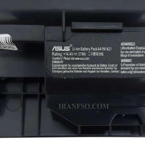 باتری لپ تاپ ایسوس E451-P2530_A41N1421 مشکی-اورجینال