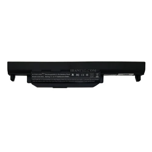باتری لپ تاپ ایسوس K55-6Cell Gimo Plus مشکی-49 وات ساعت