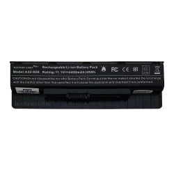 باتری لپ تاپ ایسوس N56-6Cell Gimo Plus مشکی-49 وات ساعت
