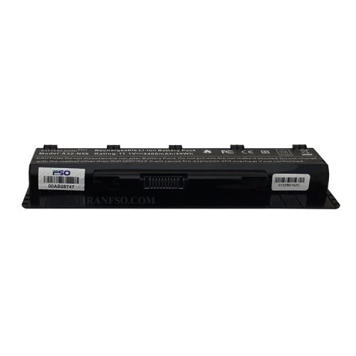 باتری لپ تاپ ایسوس N46-N56-6Cell Gimo Plus مشکی-49 وات ساعت