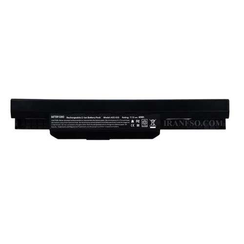 باتری لپ تاپ ایسوس K53-6Cell مشکی-40 وات ساعت