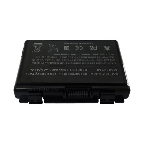 باتری لپ تاپ ایسوس K40-K50-F82 مشکی-49 وات ساعت