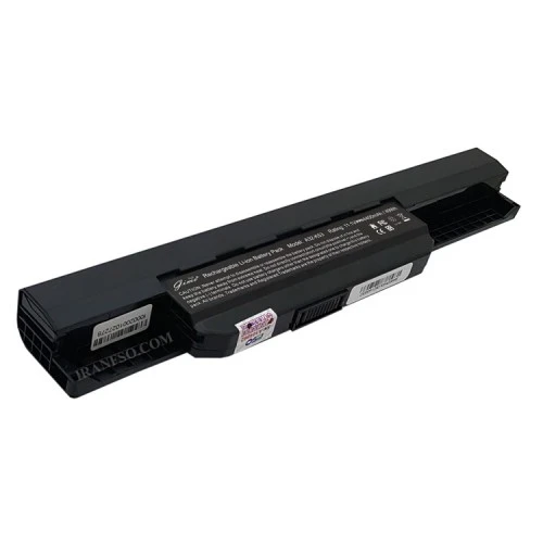 باتری لپ تاپ ایسوس K53-6Cell Gimo Plus مشکی-49 وات ساعت
