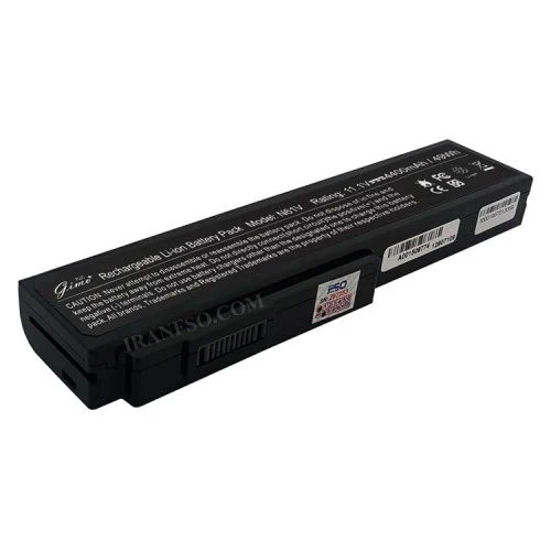 باتری لپ تاپ ایسوس A32-N61_M50-6Cell Gimo Plus مشکی-49 وات ساعت
