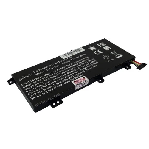 باتری لپ تاپ ایسوس TransFormer Book Flip TP550_C21N1333 Gimo Plus مشکی داخلی-38 وات ساعت