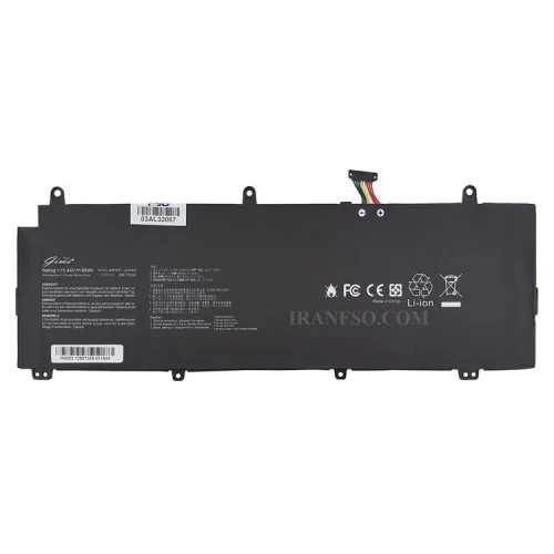 باتری لپ تاپ ایسوس ROG Zephyrus GX531G_C41N1828 Gimo Plus مشکی-داخلی-60 وات ساعت