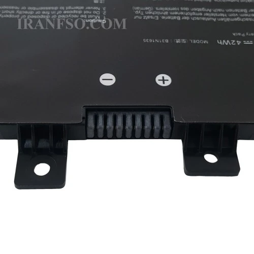 باتری لپ تاپ ایسوس VivoBook Pro 17 X705UA_B31N1635_Gimo Plus مشکی داخلی-42 وات ساعت