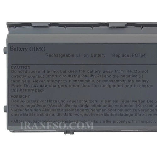 باتری لپ تاپ دل Latitude D620-D630-6Cell