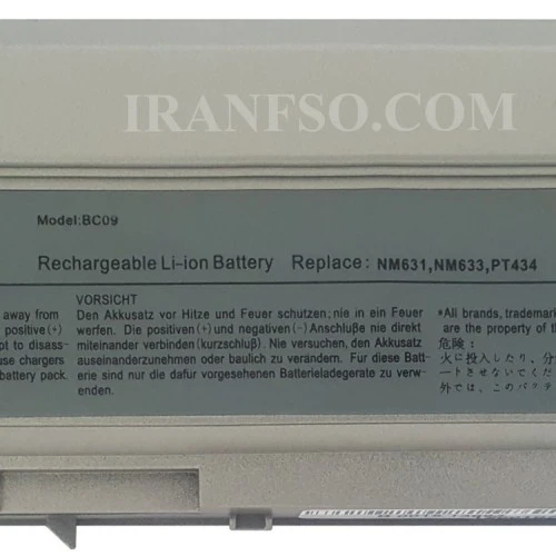 باتری لپ تاپ دل Latitude E6400-9Cell