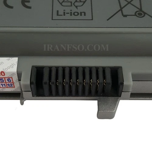 باتری لپ تاپ دل Latitude E6400-E6410_6Cell Gimo plus نقره ای-49 وات ساعت