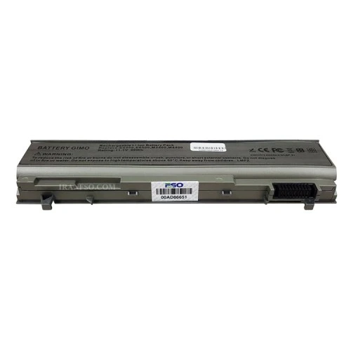 باتری لپ تاپ دل Latitude E6400-6Cell نقره ای-49 وات ساعت