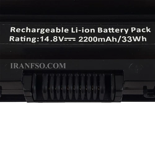 باتری لپ تاپ دل Inspiron 3521-5521-5537_4Cell Gimo Plus مشکی-2200 میلی آمپر ساعت