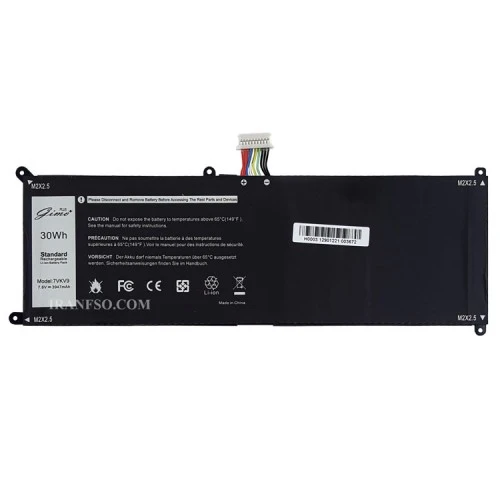 باتری لپ تاپ دل XPS 12 9250_7VKV9 Gimo Plus