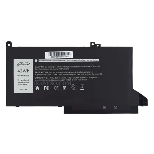 باتری لپ تاپ دل Latitude 7280_Type A_DJ1J0 Gimo Plus
