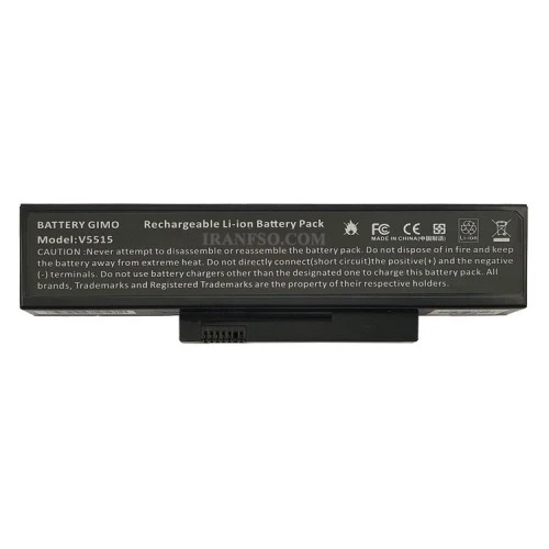 باتری لپ تاپ فوجیتسو Siemens 5515-5535-5555-6Cell