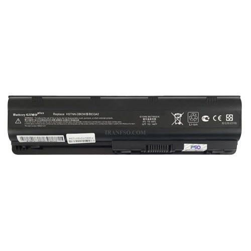 باتری لپ تاپ اچ پی Pavilion DM4-CQ42-6Cell Gimo Plus مشکی