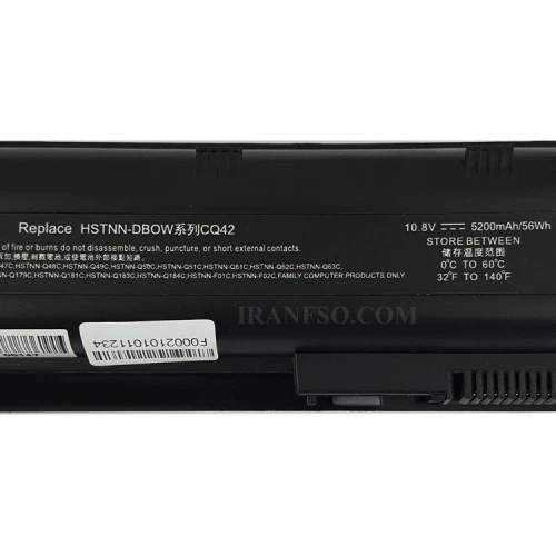 باتری لپ تاپ اچ پی Pavilion DM4-CQ42-6Cell Gimo Plus مشکی