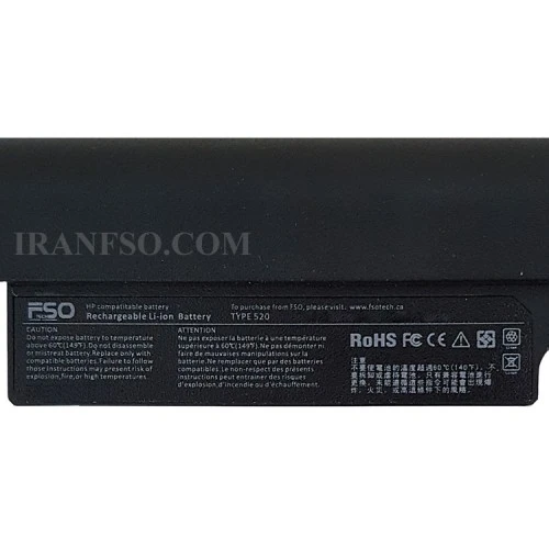 باتری لپ تاپ اچ پی Compaq 500-520-3Cell