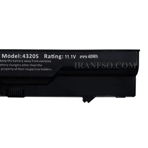 باتری لپ تاپ اچ پی ProBook 4320S-4520S-6Cell مشکی-40 وات ساعت