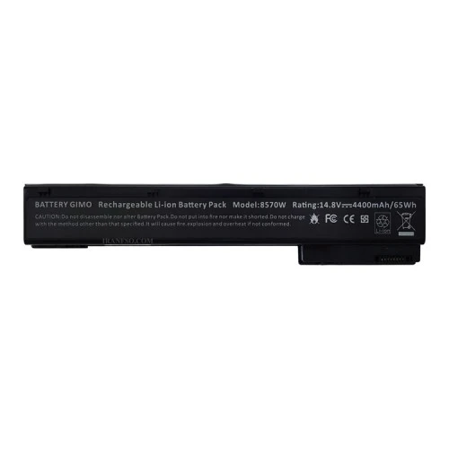 باتری لپ تاپ اچ پی EliteBook 8560W-8570W-8760W مشکی-65 وات ساعت