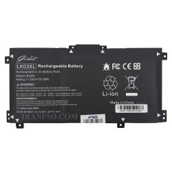 باتری لپ تاپ اچ پی ENVY X360 15-BP_LK03XL Gimo Plus مشکی داخلی-55 وات ساعت