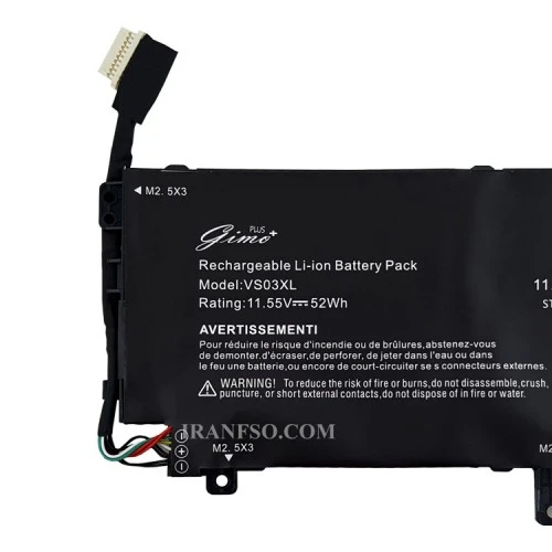 باتری لپ تاپ اچ پی ENVY 15-AS_15T-AS_VS03XL Gimo Plus