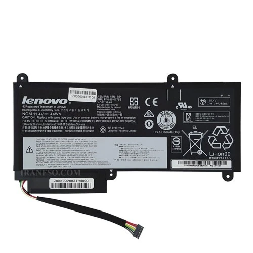 باتری لپ تاپ لنوو ThinkPad E460 مشکی-داخلی-اورجینال
