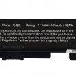 باتری لپ تاپ لنوو IdeaPad G580-G500-6Cell Gimo Plus مشکی-49 وات ساعت